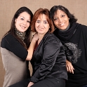 Leila, Olinda et Dahy au studio - 010